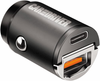 Car and Driver - Nanobit Dual Port 30W Power Delivery Car Charger - Black