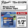 Brother - TZ Label Tape Cartridge - White