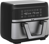 Bella Pro Series - 9-qt. Flex Dual Basket Touchscreen Air Fryer - Stainless Steel