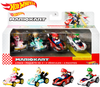 Hot Wheels - Mario Kart Vehicle 4-Pack - Styles May Vary