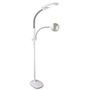 OttLite - Dimmable LED Floor Lamp with Magnifier