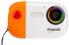 Polaroid - Wave Underwater Camera 18MP 4K UHD with LCD Display - Orange/White