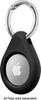 Insignia™ - Key Ring Case for Apple AirTag (2-Pack) - Black