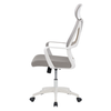 CorLiving Workspace Mesh Back Office Chair - Grey and White