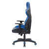 CorLiving Nightshade Gaming Chair - Black and Blue