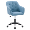 CorLiving Marlowe Upholstered Button Tufted Task Chair - Light Blue