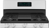 GE - 5.0 Cu. Ft. Freestanding Gas Range - Stainless steel