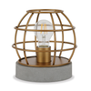 Camden&Wells - Kennet Table Lamp - Brass/Concrete