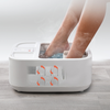 SHARPER IMAGE Hydro Spa Plus Foot Bath Massager, Heated with Rollers and LCD Display - White