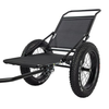 QuietKat - Cargo Trailer - Two Wheel All-Terrain Cart - Black
