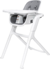 4moms - 4moms® Connect High Chair™ | one-handed, magnetic tray attach | White/Grey