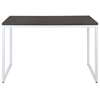 Flash Furniture - Industrial Modern Desk-47"L Commercial Grade Home Office Desk-Rustic Gray/White - Rustic Gray Top/White Frame