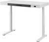 Insignia™ - Adjustable Powered 1-Drawer Standing Desk with Electronic Controls – 47.6" Wide - White