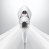 Panasonic - nanoe Hair Dryer with Oscillating QuickDry Nozzle, Diffuser and Concentrator - EH-NA67-W - White