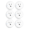 Etekcity Voltson Mini Smart WiFi Outlet Plug (10A) 6pk - White