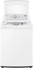 LG - 4.8 cu ft Top Load Washer with 4 Way Agitator and TurboDrum - White