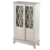 Southern Enterprises - Brindleford Sliding-Door Cabinet - Distressed white finish