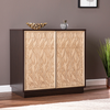 Southern Enterprises - Edgevale Anywhere Accent Cabinet - Brown and cream finish