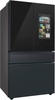 Samsung - 29 cu. ft. Bespoke 4-Door French Door Refrigerator with Family Hub - Matte Black steel