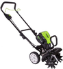 Greenworks - Pro 80V 10 in. Cultivator with 2Ah Battery and Charger - Black