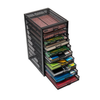 Mind Reader - 10 Compartments Mesh Desk - Black
