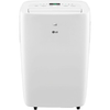 LG - 6,000 BTU (DOE) / 8,000 BTU (ASHRAE) Portable Air Conditioner, Window Installation Kit Included - White