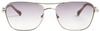 Bruno Magli - Playa-Unisex Full Rim Metal Aviator Sunglass Frame with Acetate Temples and a Spring Hinge - Silver