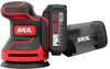 Skil - PWR CORE 20™ Brushless 20V Random Orbital Sander Kit with PWR JUMP™ Charger