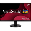 ViewSonic - 23.8 LCD FHD Monitor (DisplayPort VGA, HDMI) - Black