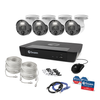 Swann Master Series 4K, 8-Channel, 4-Camera, Indoor/Outdoor PoE Wired 4K UHD 2TB HDD NVR Security Surveillance System