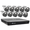 Swann Master Series 4K, 16-Channel, 10-Camera, Indoor/Outdoor PoE Wired 4K UHD 2TB HDD NVR Security Surveillance System