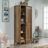 Sauder - Pine Sliding 2-Door Storage Cabinet