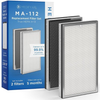 Medify Air - Medify MA-112 Genuine Replacement Filter | H13 HEPA, and Activated Carbon for 99.9% Removal | 1-Pack - Black