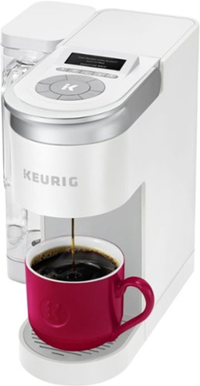 Keurig - K-Supreme SMART Single Serve Coffee Maker White - White