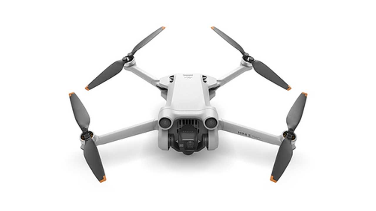 DJI - Geek Squad Certified Refurbished Mini 3 Pro Quadcopter with Remote Controller - Gray