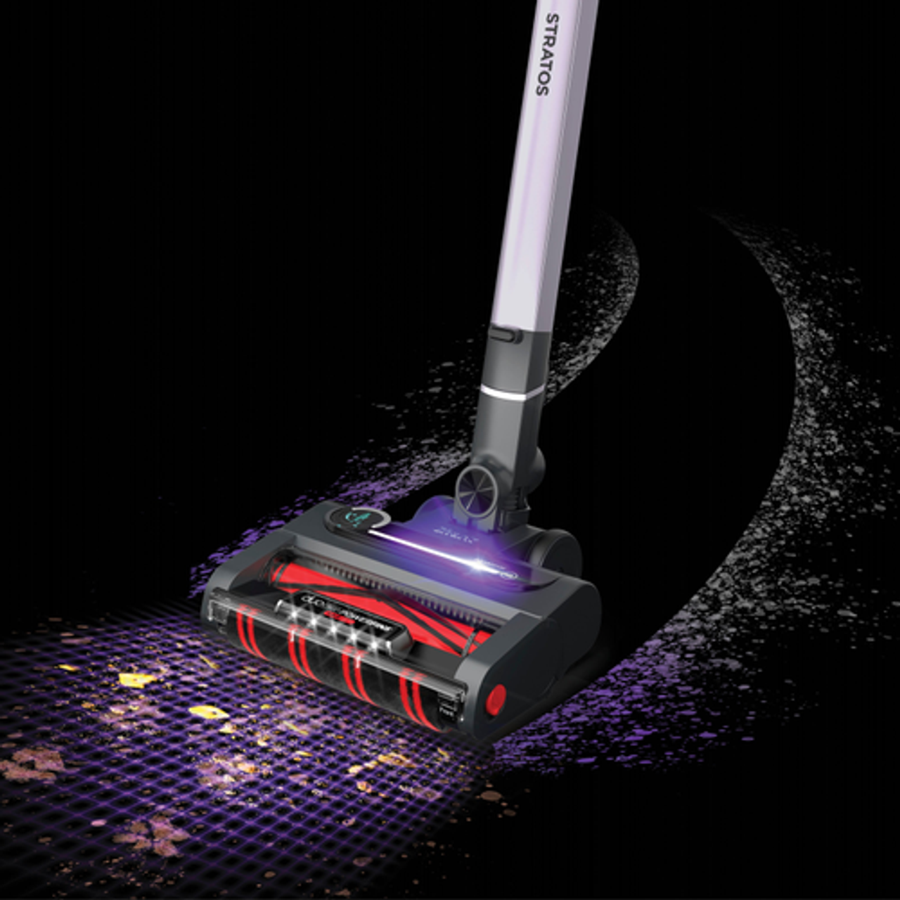 Shark - Cordless Stratos Vacuum with Clean Sense IQ - Ash Purple