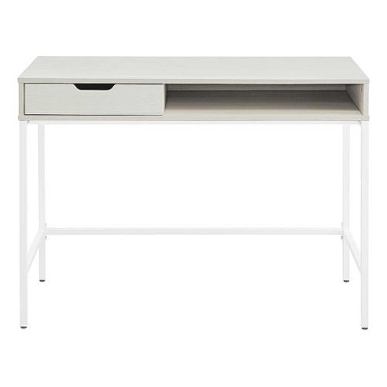 OSP Home Furnishings - Contempo 40" Desk - White Oak