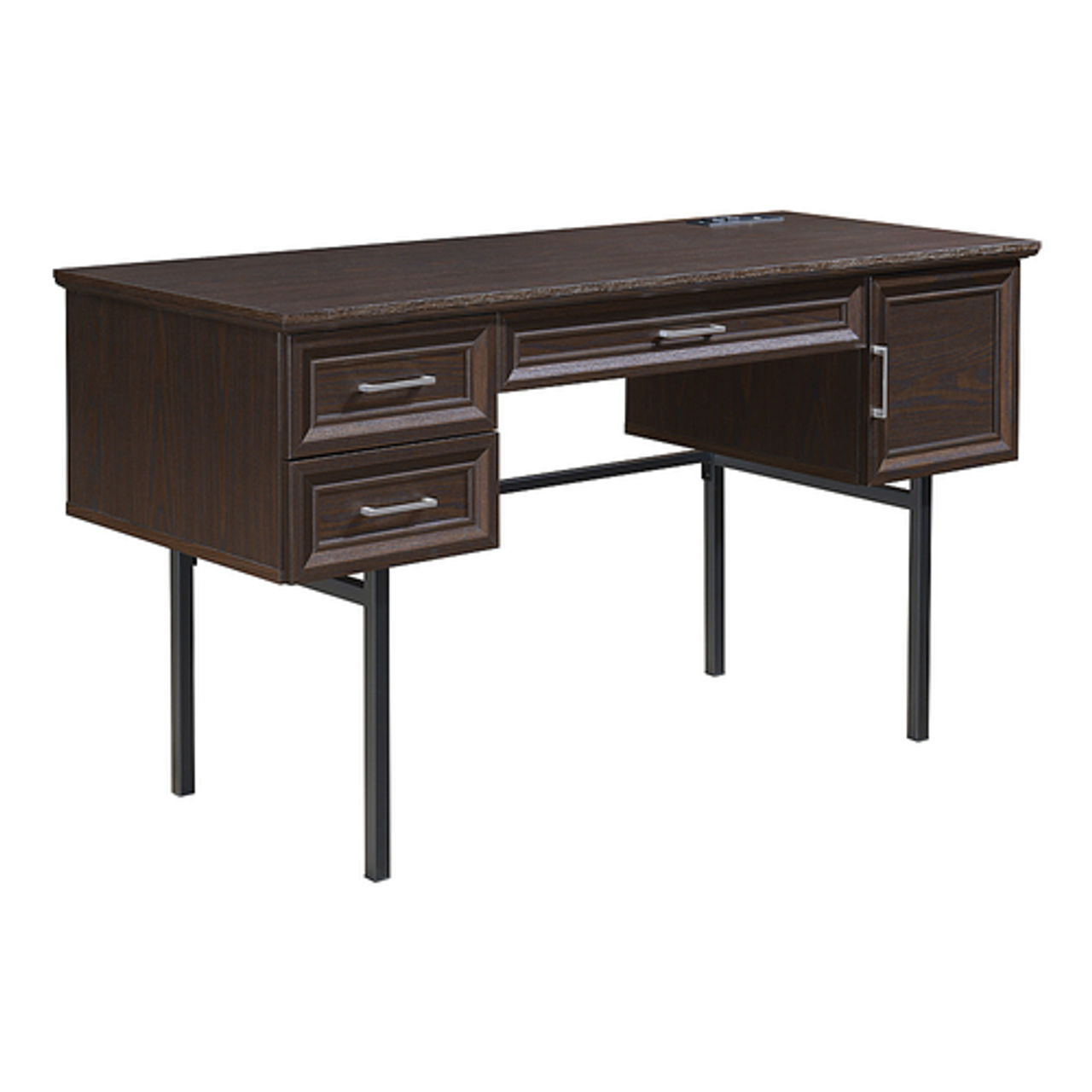 OSP Home Furnishings - Jefferson Executive Desk With Power - Espresso