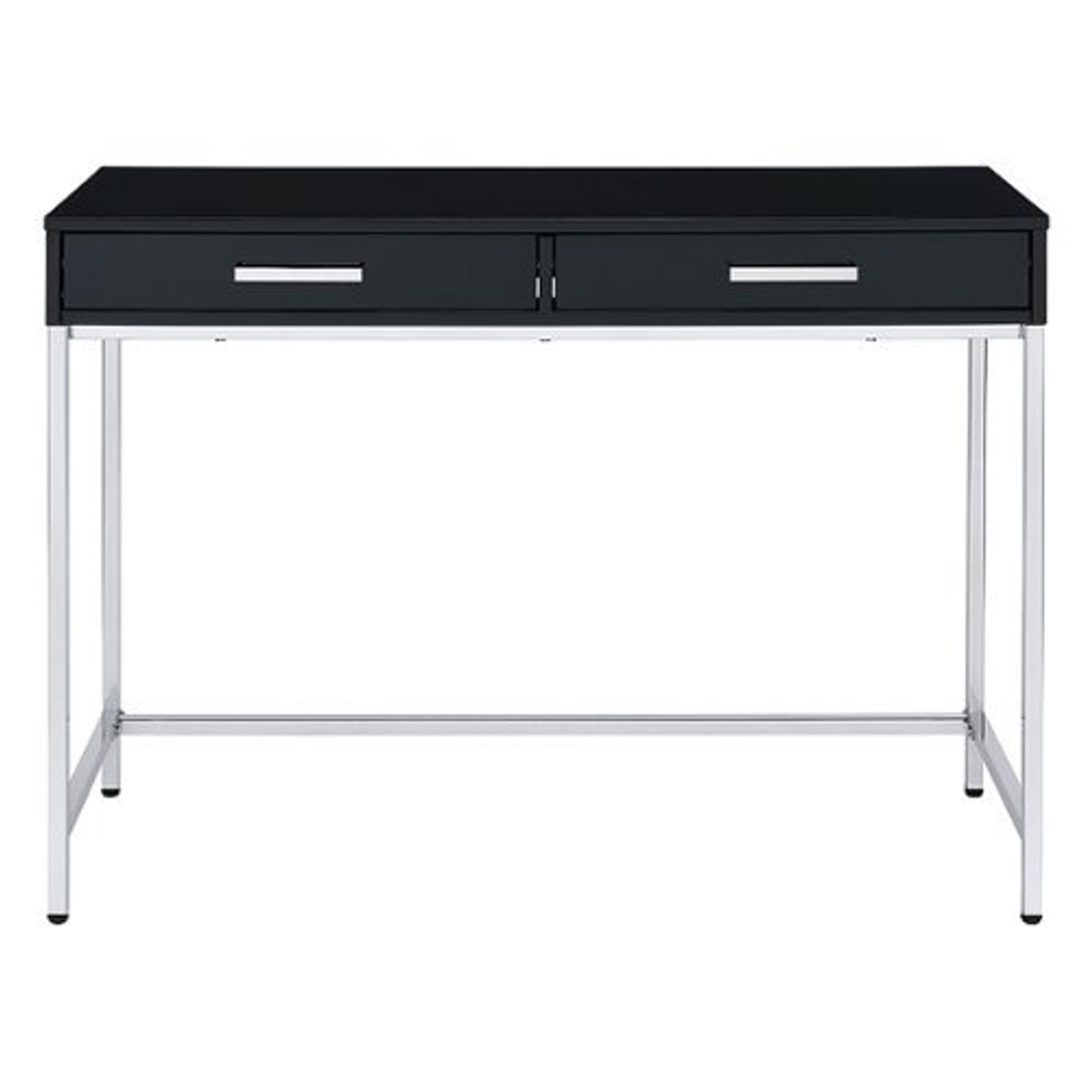 OSP Home Furnishings - Alios Desk - Black/Chrome