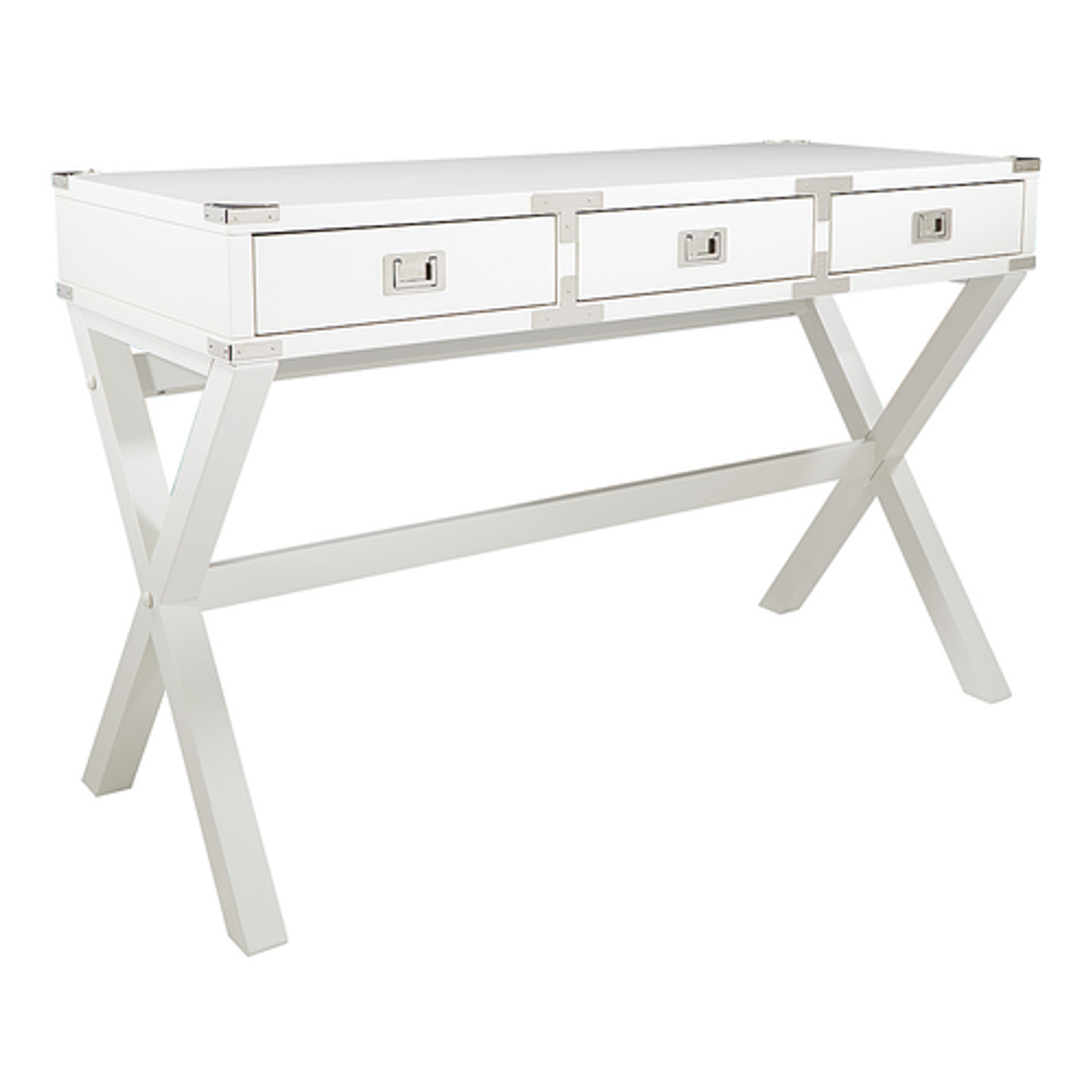 OSP Home Furnishings - Wellington 46" Desk with Power - White