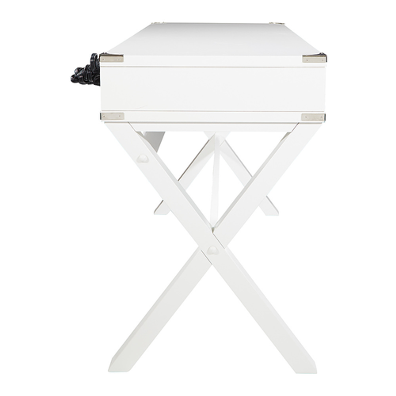 OSP Home Furnishings - Wellington 46" Desk with Power - White