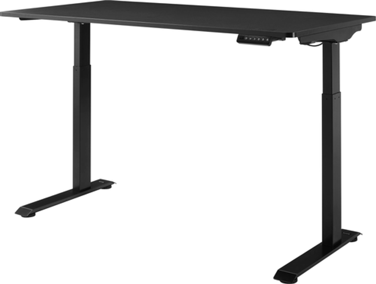 Insignia™ - Adjustable Standing Desk with Electronic Controls - 55.1" wide - Black