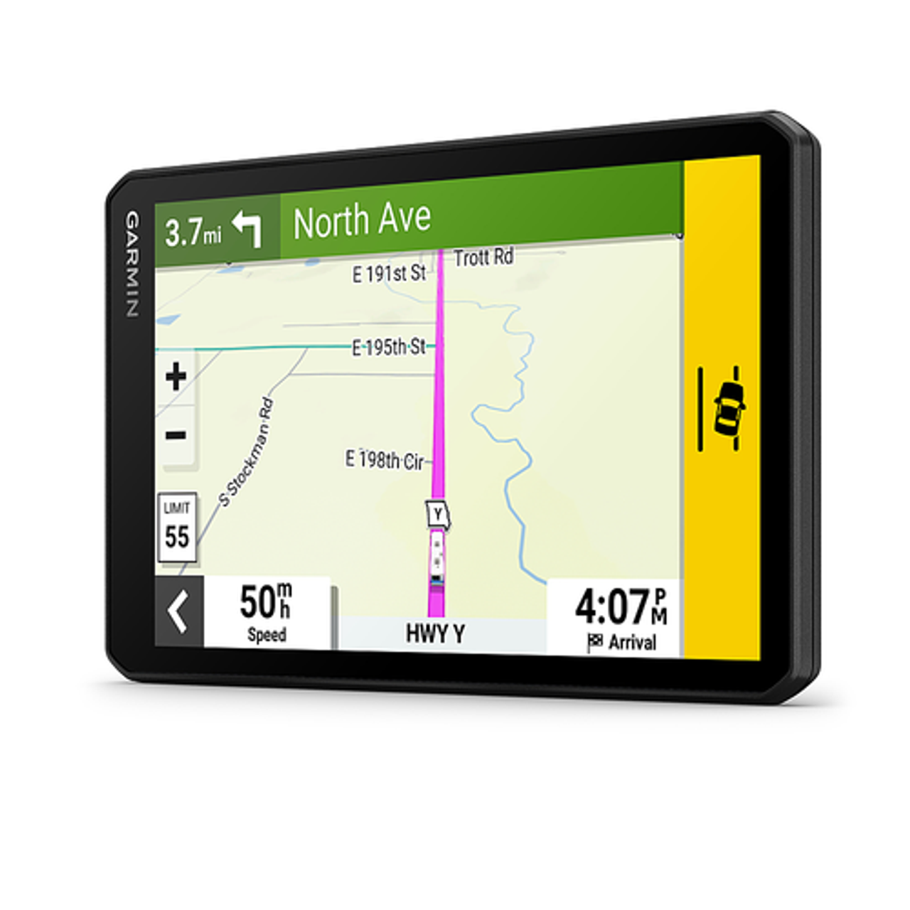 Garmin - RVcam 795 7" RV GPS Navigator - Black