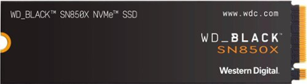 WD - WD_BLACK SN850X 4TB Internal SSD PCIe Gen 4 x1 NVMe