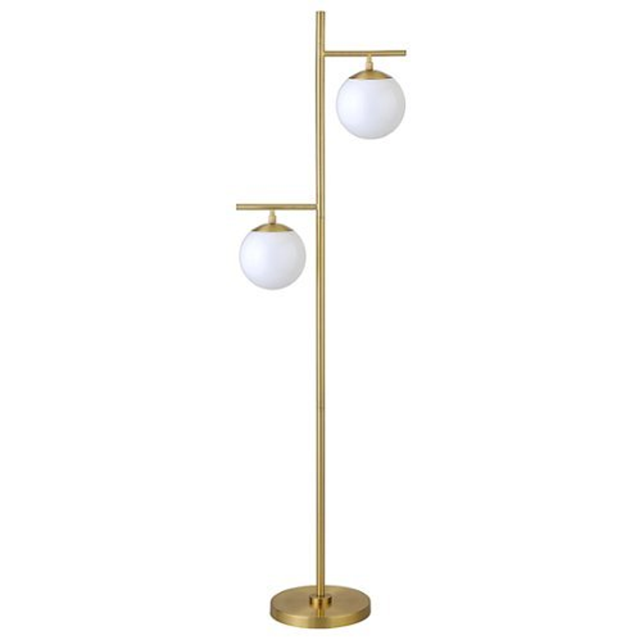 Camden&Wells - Pyrus 2-Light Floor Lamp - Brass