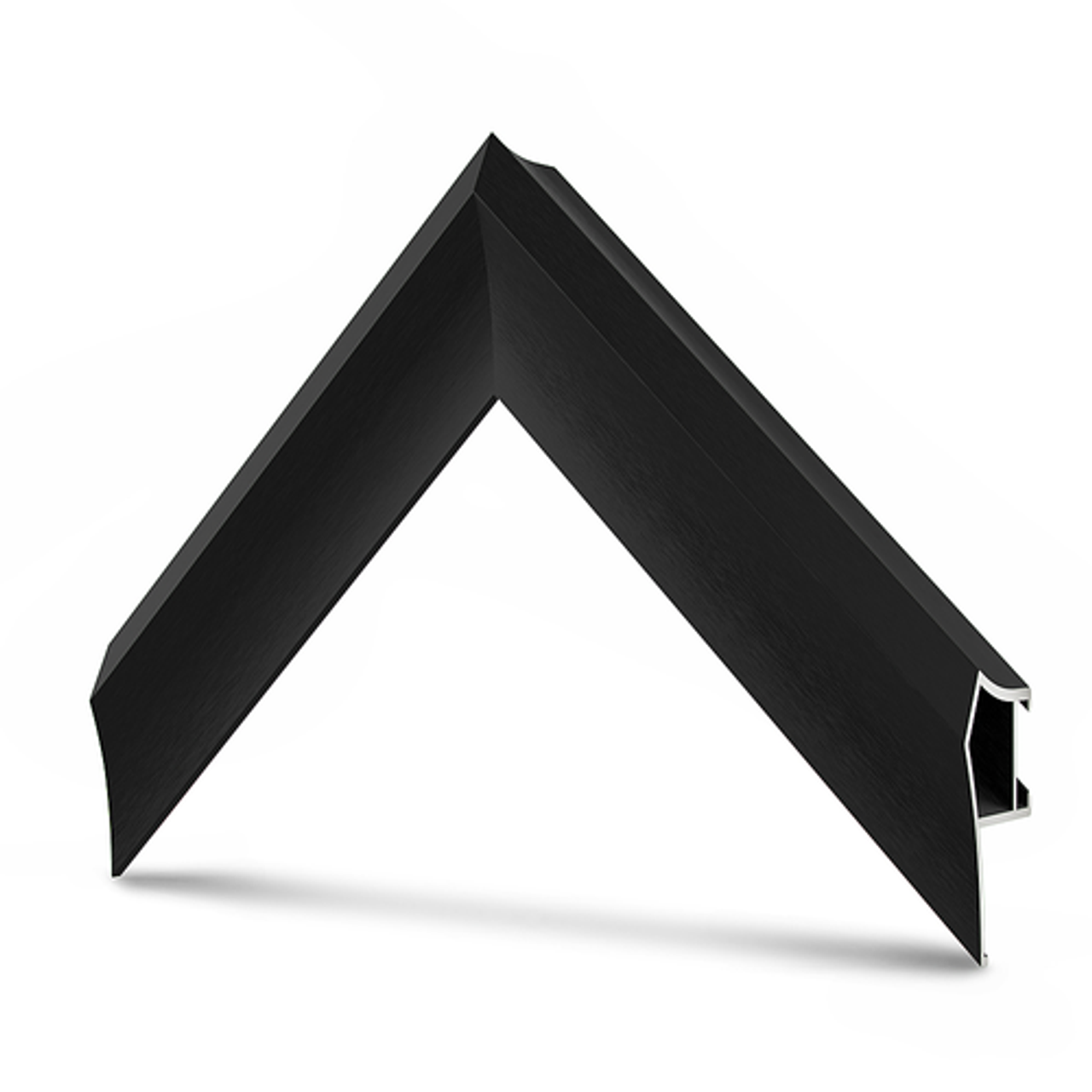 Frame My TV.com - Deco Alloy Prismatic Bezel for Samsung The Frame TV - 55" (2021-2022) - Anodized Black