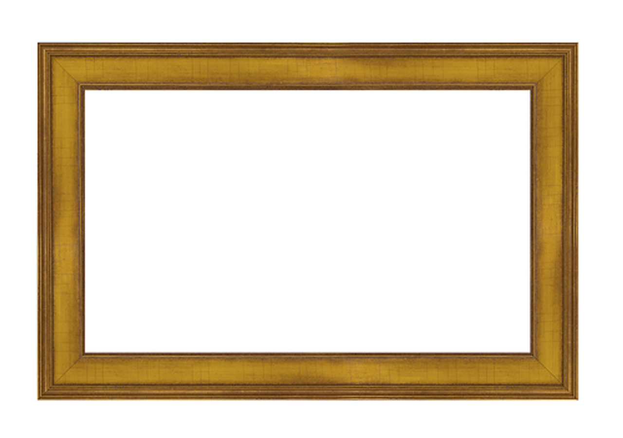 Frame My TV.com - Deco Premiere Bezel for Samsung the Frame TV - 55" (2021-2022) - Antique Gold