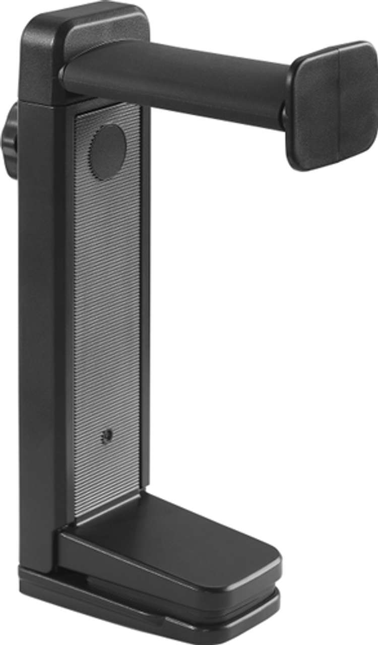 Best Buy essentials™ - Universal Headset Stand with Hanger - Black