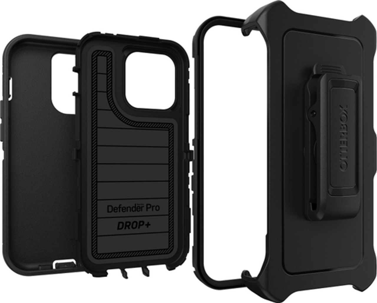 OtterBox - Defender Series Pro Hard Shell for Apple iPhone 14 Pro - Black