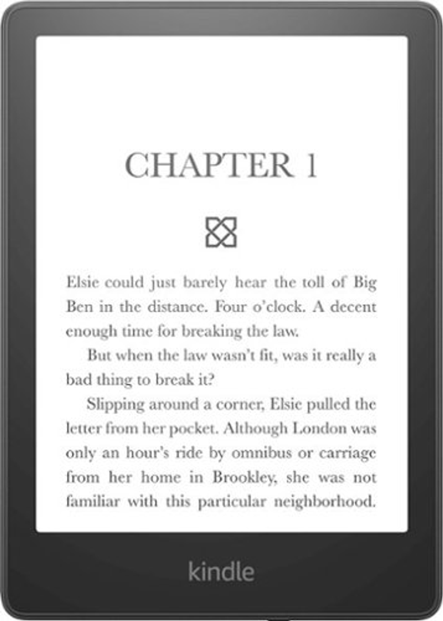 Amazon - Kindle Paperwhite (16 GB) – Now with a 6.8" display and adjustable warm light - 2022 - Black